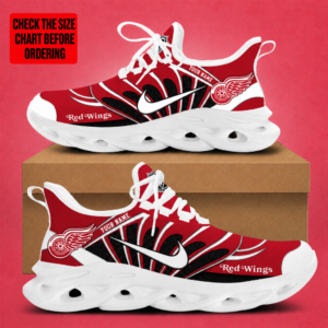 Limited Edition – Customized NHL Detroit Red Wings Max Soul Sneakers