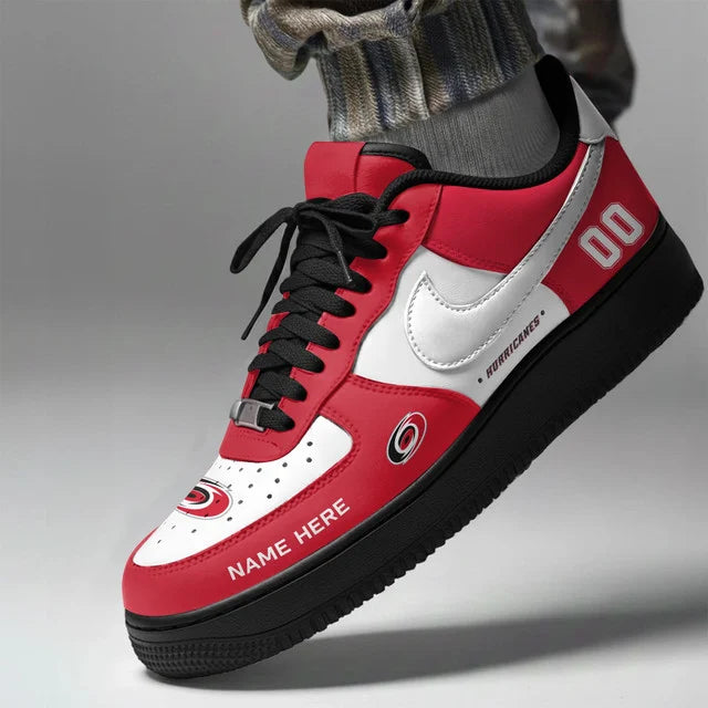 Limited Edition – Customized NHL Carolina Hurricanes Af1 Shoes