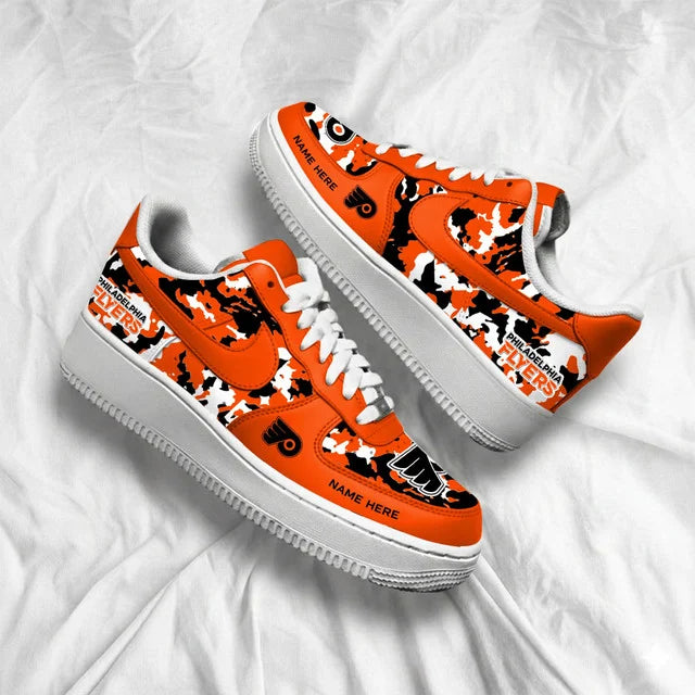 Limited Edition – Customized NHL Philadelphia Flyers Af1 Shoes - Image 3