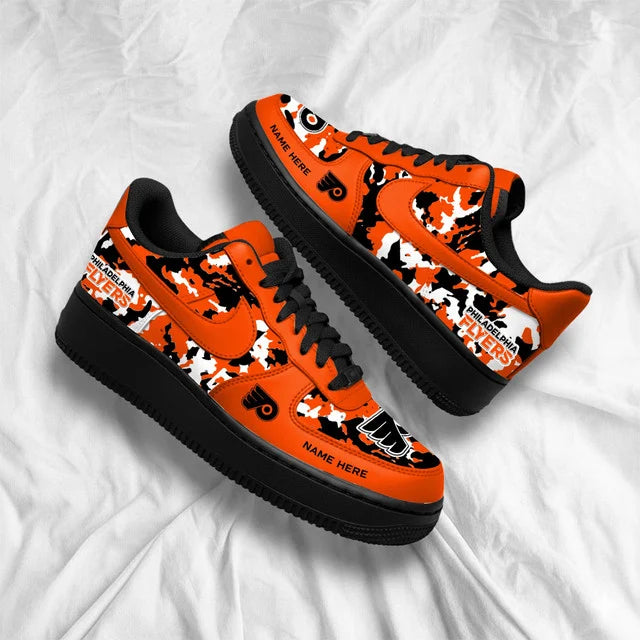Limited Edition – Customized NHL Philadelphia Flyers Af1 Shoes - Image 4