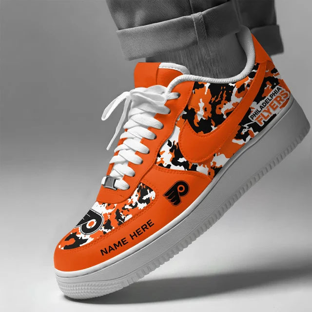 Limited Edition – Customized NHL Philadelphia Flyers Af1 Shoes
