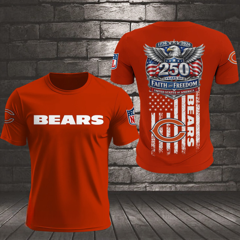 Limited Edition – Customized NFL Chicago Bears T-Shirt