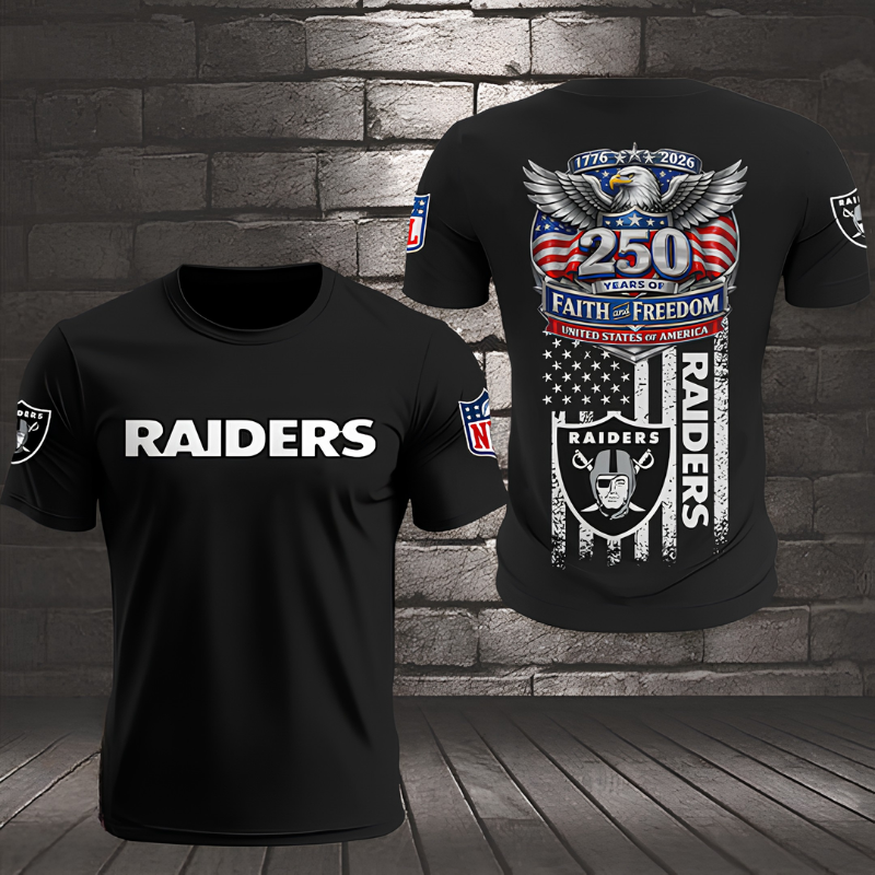 Limited Edition – Customized NFL Las Vegas Raiders T-Shirt