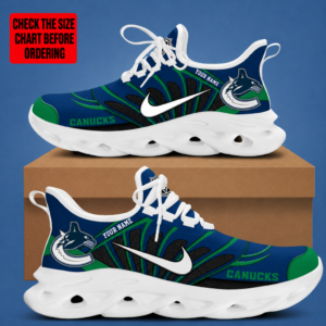 Limited Edition – Customized NHL Vancouver Canucks Max Soul Sneakers