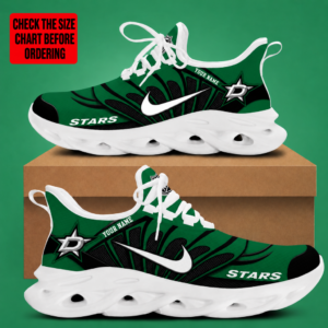 Limited Edition – Customized NHL Dallas Stars Max Soul Sneakers