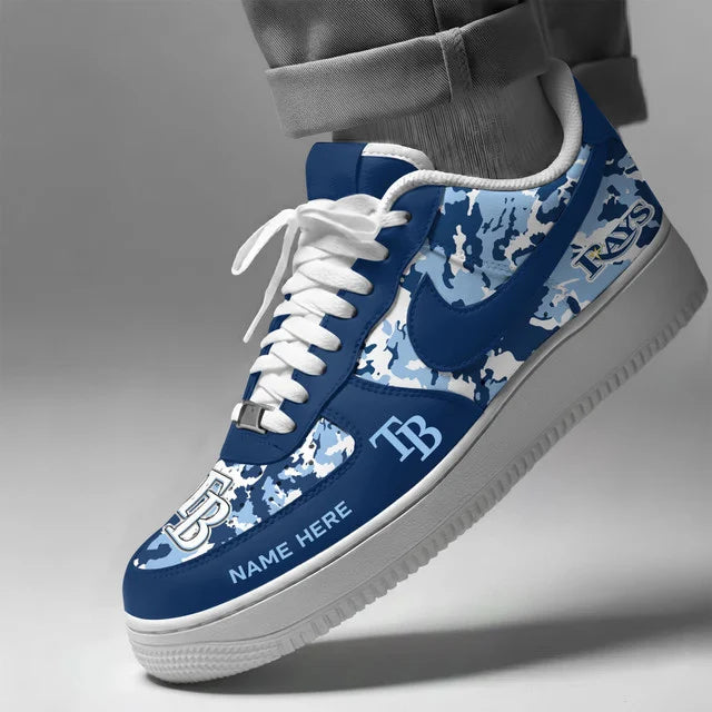 Limited Edition – Customized MLB Tampa Bay Rays Af1 Shoes