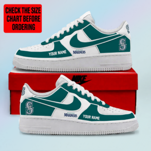 Limited Edition – Customized MLB Seattle Mariners Af1 Shoes