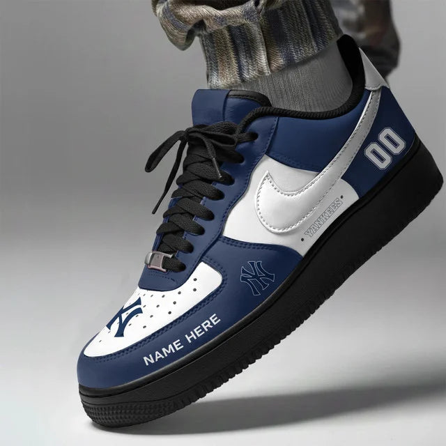 Limited Edition – Customized MLB New York Yankees Af1 Shoes