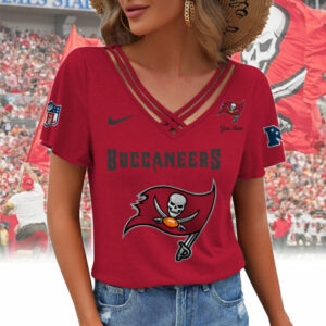 Limited Edition – Customized NFL Tampa Bay Buccaneers V-Neck Shirt