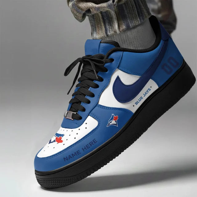 Limited Edition – Customized MLB Toronto Blue Jays Af1 Shoes