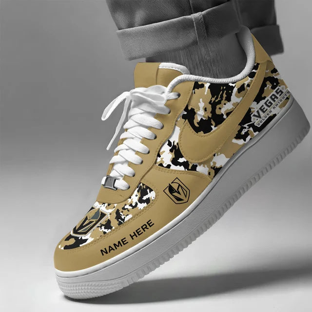 Limited Edition – Customized NHL Vegas Golden Knights Af1 Shoes