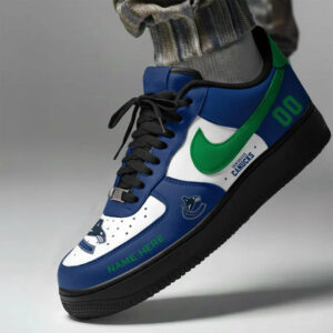 Limited Edition – Customized NHL Vancouver Canucks Af1 Shoes