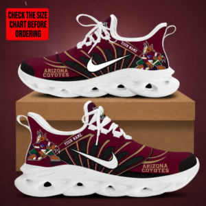 Limited Edition – Customized NHL Arizona Coyotes Max Soul Sneakers