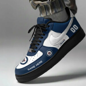 Limited Edition – Customized NHL Winnipeg Jets Af1 Shoes