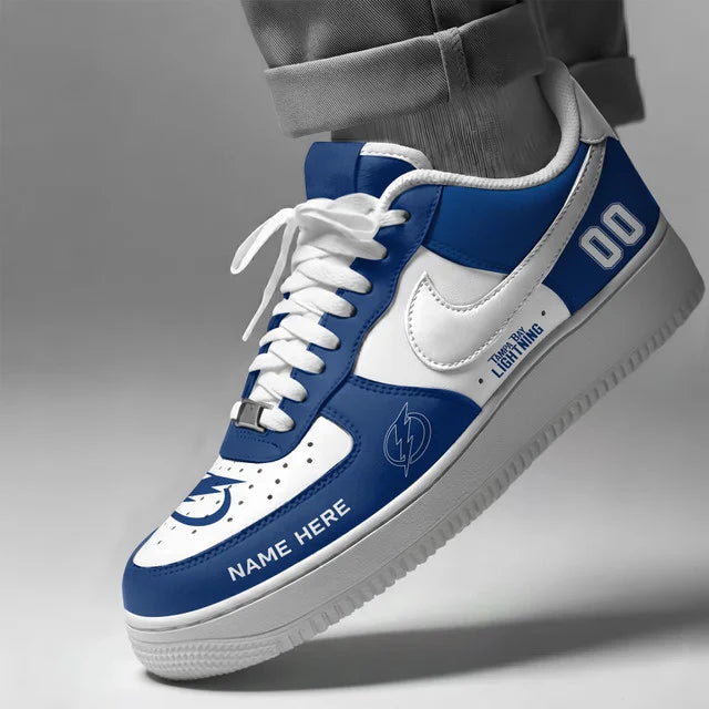 Limited Edition – Customized NHL Tampa Bay Lightning Af1 Shoes - Image 2