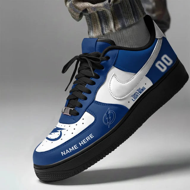 Limited Edition – Customized NHL Tampa Bay Lightning Af1 Shoes
