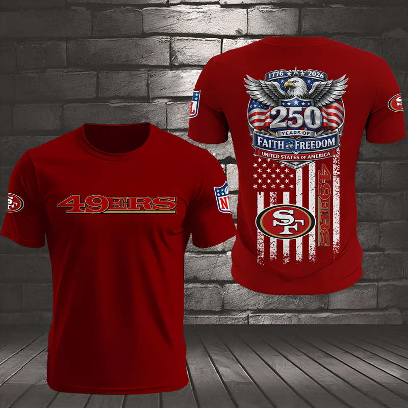 Limited Edition – Customized NFL San Francisco 49Ers T-Shirt