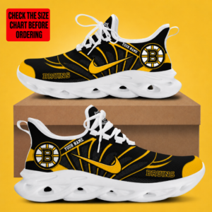 Limited Edition – Customized NHL Boston Bruins Max Soul Sneakers