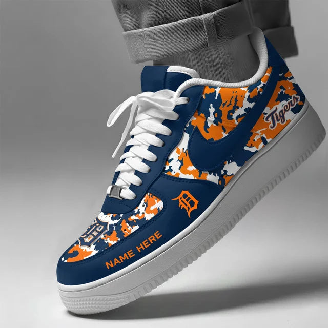 Limited Edition – Customized MLB Detroit Tigers Af1 Shoes