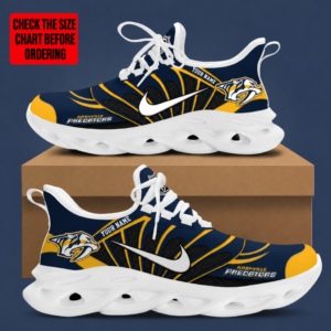 Limited Edition – Customized NHL Nashville Predators Max Soul Sneakers