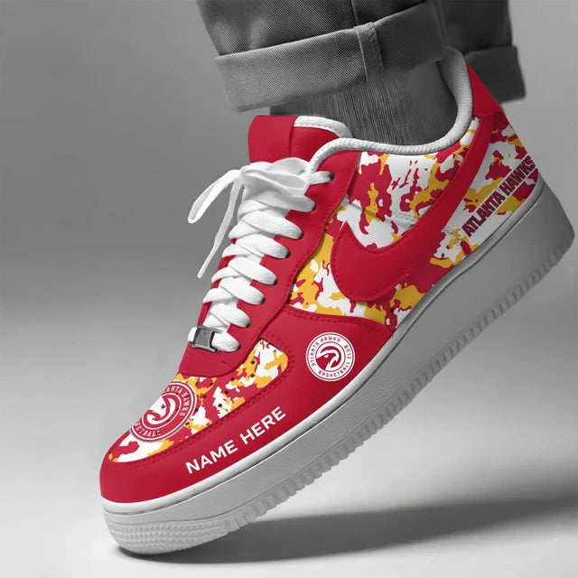 Limited Edition – Customized NBA Atlanta Hawks Af1 Shoes