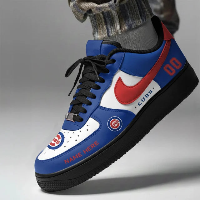 Limited Edition – Customized MLB Chicago Cubs Af1 Shoes