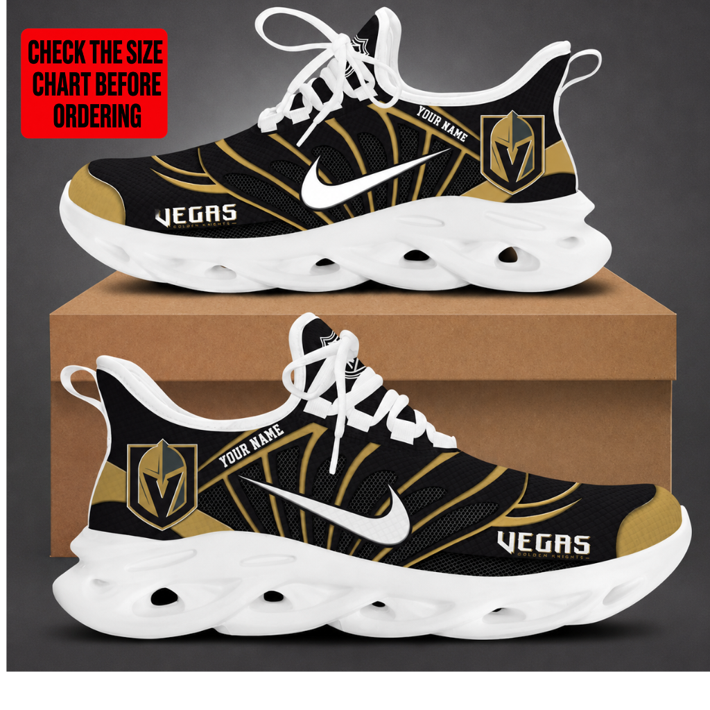 Limited Edition – Customized NHL Vegas Golden Knights Max Soul Sneakers