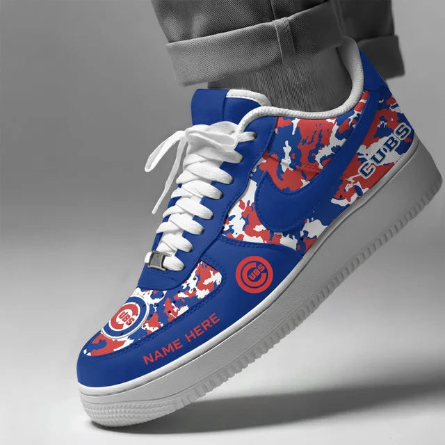 Limited Edition – Customized MLB Chicago Cubs Af1 Shoes