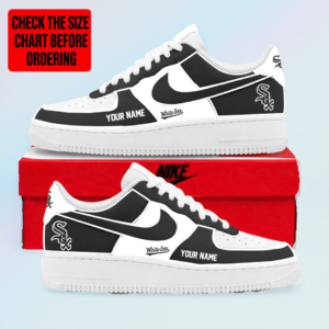 Limited Edition – Customized MLB Chicago White Sox Af1 Shoes