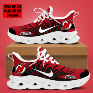 Limited Edition – Customized NHL New Jersey Devils Max Soul Sneakers