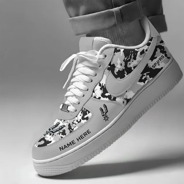 Limited Edition – Customized NBA San Antonio Spurs Af1 Shoes