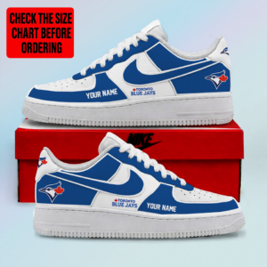 Limited Edition – Customized MLB Toronto Blue Jays Af1 Shoes