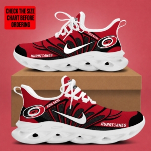 Limited Edition – Customized NHL Carolina Hurricanes Max Soul Sneakers