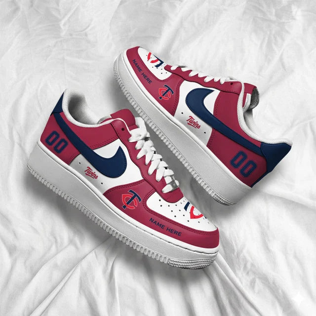Limited Edition – Customized MLB Minnesota Twins Af1 Shoes - Image 4
