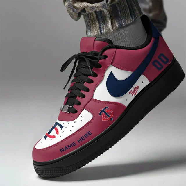 Limited Edition – Customized MLB Minnesota Twins Af1 Shoes