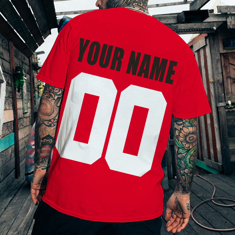Limited Edition – Customized NHL New Jersey Devils T-Shirt - Image 2