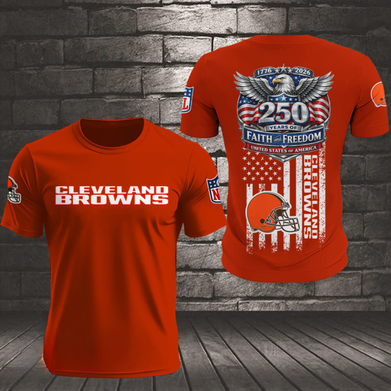 Limited Edition – Customized NFL Cleveland Browns T-Shirt