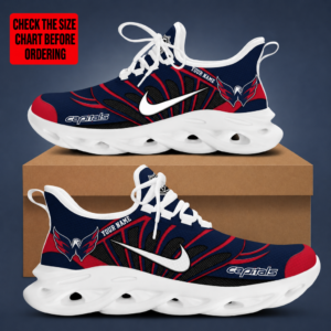 Limited Edition – Customized NHL Washington Capitals Max Soul Sneakers