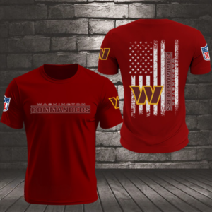 Limited Edition – Customized NFL Washington Commanders T-Shirt