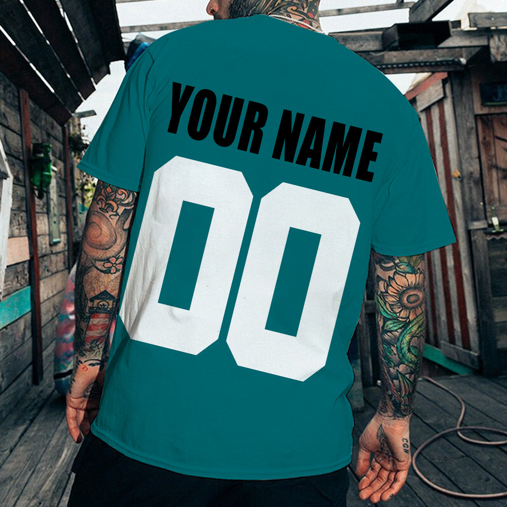 Limited Edition – Customized NHL San Jose Sharks T-Shirt - Image 2