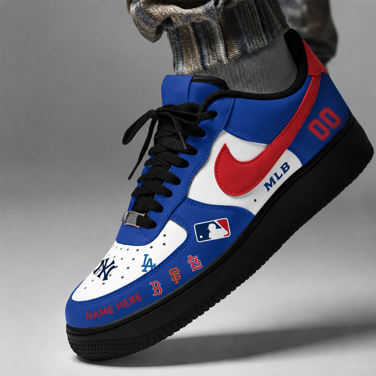 Limited Edition – Customized MLB All Teams Af1 Shoes