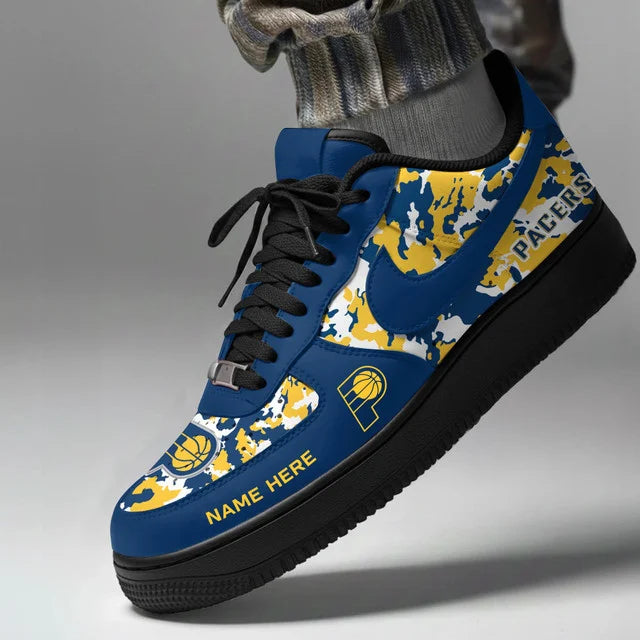 Limited Edition – Customized NBA Indiana Pacers Af1 Shoes - Image 2
