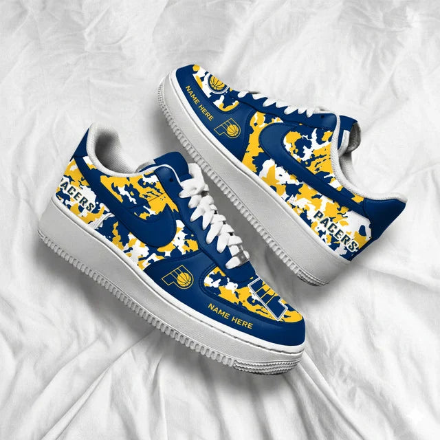 Limited Edition – Customized NBA Indiana Pacers Af1 Shoes - Image 3
