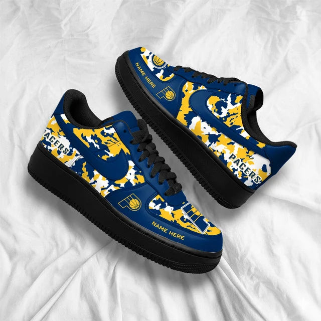 Limited Edition – Customized NBA Indiana Pacers Af1 Shoes - Image 4