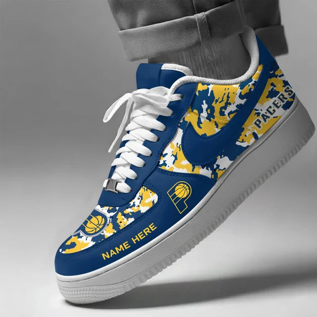 Limited Edition – Customized NBA Indiana Pacers Af1 Shoes