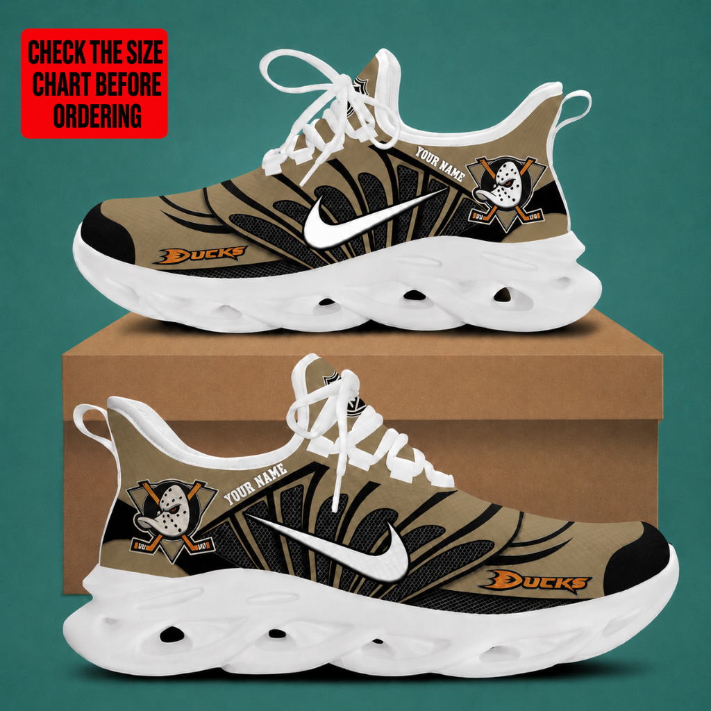 Limited Edition – Customized NHL Anaheim Ducks Max Soul Sneakers