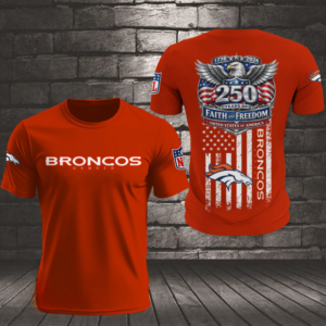 Limited Edition – Customized NFL Denver Broncos T-Shirt