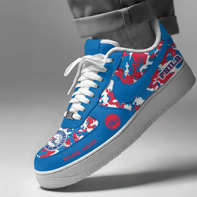 Limited Edition – Customized NBA Philadelphia 76Ers Af1 Shoes