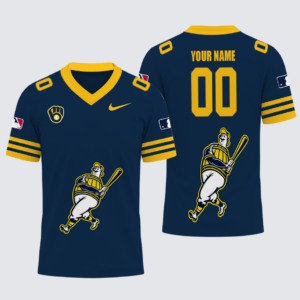 Limited Edition – Customized MLB Milwaukee Brewers Football Jersey
