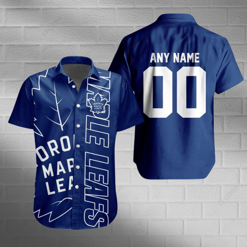 Limited Edition – Customized NHL Toronto Maple Leafs Unisex Hawaiian Shirt